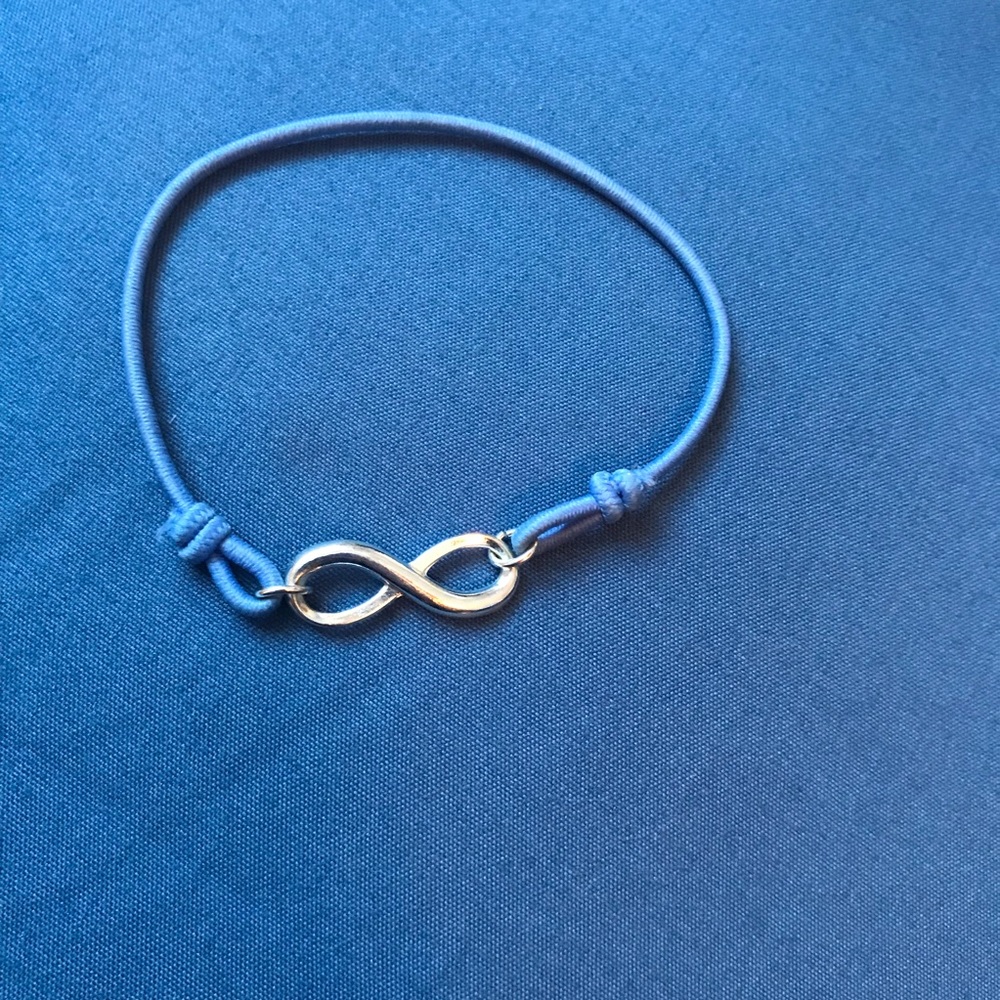 Elastic infinity bracelet